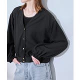 ブラック(01) | ブラウスカーディガン | ROPE' PICNIC