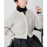 fluffy knitフラッフィーニット ふわふわMIXフェザーニットカーディガ… | ROPE' PICNIC | 詳細画像1 