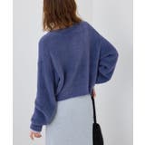 fluffy knitフラッフィーニット ふわふわMIXフェザーニットカーディガ… | ROPE' PICNIC | 詳細画像14 