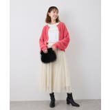 fluffy knitフラッフィーニット ふわふわMIXフェザーニットカーディガ… | ROPE' PICNIC | 詳細画像15 