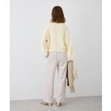 fluffy knitフラッフィーニット ふわふわMIXフェザーニットカーディガ… | ROPE' PICNIC | 詳細画像6 