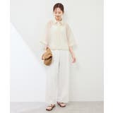 【接触冷感】ハーフスリーブシアーシャツ | ROPE' PICNIC | 詳細画像19