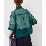 【接触冷感】ハーフスリーブシアーシャツ | ROPE' PICNIC | 詳細画像33