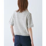 【サマー・ツイード】ハーフスリーブカーディガン | ROPE' PICNIC | 詳細画像15