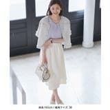 【サマー・ツイード】ハーフスリーブカーディガン | ROPE' PICNIC | 詳細画像2