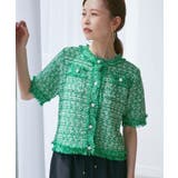 【サマー・ツイード】ハーフスリーブカーディガン | ROPE' PICNIC | 詳細画像24