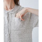 【サマー・ツイード】ハーフスリーブカーディガン | ROPE' PICNIC | 詳細画像30