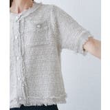 【サマー・ツイード】ハーフスリーブカーディガン | ROPE' PICNIC | 詳細画像31