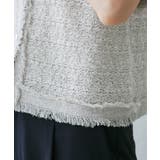 【サマー・ツイード】ハーフスリーブカーディガン | ROPE' PICNIC | 詳細画像33