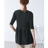 5分袖ペプラムカーディガン | ROPE' PICNIC | 詳細画像6 