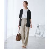 5分袖ペプラムカーディガン | ROPE' PICNIC | 詳細画像7 