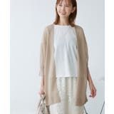 【新色追加】LEVITAシアーニットリラックスカーディガン | ROPE' PICNIC | 詳細画像16 