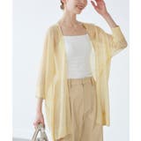 イエロー(80) | 【新色追加】LEVITAシアーニットリラックスカーディガン | ROPE' PICNIC