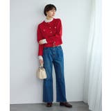 ミラノリブ金ボタンニットカーディガン | ROPE' PICNIC | 詳細画像20 