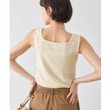 【2点セット】配色デザインカーディガン&インナーアンサンブル/イージーケア | ROPE' PICNIC | 詳細画像10 