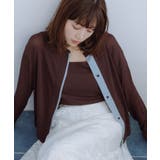 【2点セット】配色デザインカーディガン&インナーアンサンブル/イージーケア | ROPE' PICNIC | 詳細画像2 