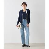 【2点セット】配色デザインカーディガン&インナーアンサンブル/イージーケア | ROPE' PICNIC | 詳細画像24 