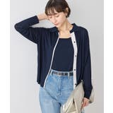 【2点セット】配色デザインカーディガン&インナーアンサンブル/イージーケア | ROPE' PICNIC | 詳細画像28 