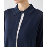 【2点セット】配色デザインカーディガン&インナーアンサンブル/イージーケア | ROPE' PICNIC | 詳細画像37 