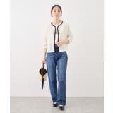 透かし編み金釦カットカーディガン | ROPE' PICNIC | 詳細画像11 