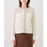 透かし編み金釦カットカーディガン | ROPE' PICNIC | 詳細画像23 