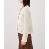 透かし編み金釦カットカーディガン | ROPE' PICNIC | 詳細画像24 