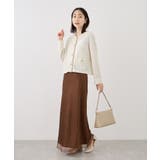 透かし編み金釦カットカーディガン | ROPE' PICNIC | 詳細画像3 