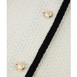 透かし編み金釦カットカーディガン | ROPE' PICNIC | 詳細画像31 