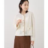 透かし編み金釦カットカーディガン | ROPE' PICNIC | 詳細画像6 