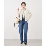 透かし編み金釦カットカーディガン | ROPE' PICNIC | 詳細画像9 