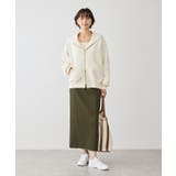 コクーンシルエットダブルジップフーディ | ROPE' PICNIC | 詳細画像16 