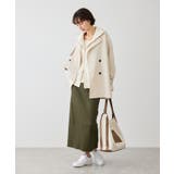 コクーンシルエットダブルジップフーディ | ROPE' PICNIC | 詳細画像18 