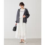 コクーンシルエットダブルジップフーディ | ROPE' PICNIC | 詳細画像3 