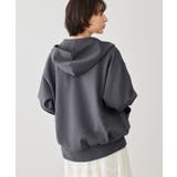 コクーンシルエットダブルジップフーディ | ROPE' PICNIC | 詳細画像7 