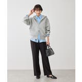 コクーンシルエットダブルジップフーディ | ROPE' PICNIC | 詳細画像8 