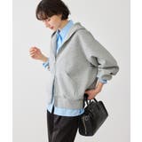 ライトグレー(08) | コクーンシルエットダブルジップフーディ | ROPE' PICNIC