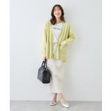 Vネックミドル丈フォルムカーディガン | ROPE' PICNIC | 詳細画像16 