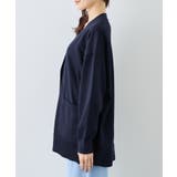 Vネックミドル丈フォルムカーディガン | ROPE' PICNIC | 詳細画像21 