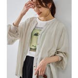 布帛シアーカーディガンブラウス | ROPE' PICNIC | 詳細画像14 