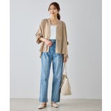 布帛シアーカーディガンブラウス | ROPE' PICNIC | 詳細画像17 