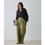 布帛シアーカーディガンブラウス | ROPE' PICNIC | 詳細画像2 