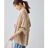 布帛シアーカーディガンブラウス | ROPE' PICNIC | 詳細画像20 