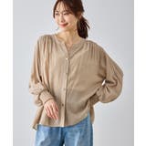 布帛シアーカーディガンブラウス | ROPE' PICNIC | 詳細画像24 