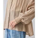 布帛シアーカーディガンブラウス | ROPE' PICNIC | 詳細画像32 