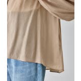 布帛シアーカーディガンブラウス | ROPE' PICNIC | 詳細画像33 