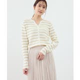 シアーボーダーニットカーディガン | ROPE' PICNIC | 詳細画像10