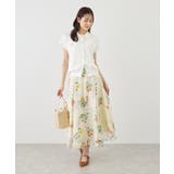 八方映えニット 金ボタンフレンチスリーブポロカラーカーディガン UVカット | ROPE' PICNIC | 詳細画像12