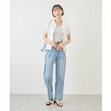 八方映えニット 金ボタンフレンチスリーブポロカラーカーディガン UVカット | ROPE' PICNIC | 詳細画像31