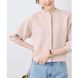 【emur/エミュール】モールヤーン畦ニット5分袖カーディガン | ROPE' PICNIC | 詳細画像20 