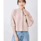 【emur/エミュール】モールヤーン畦ニット5分袖カーディガン | ROPE' PICNIC | 詳細画像21 